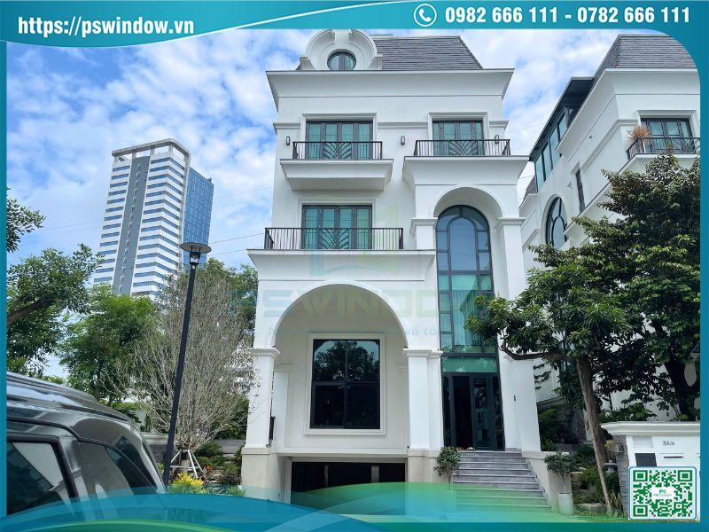 Pswindow lắp đặt cửa Rolan cho biệt thự liền kề cao cấp