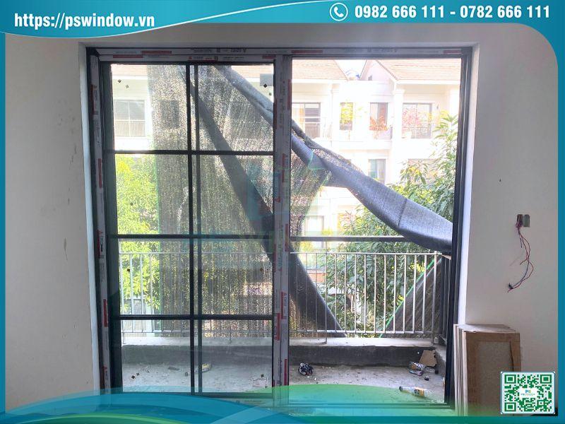 Pswindow lắp đặt cửa Xingfa chia ô chất lượng, giá tốt