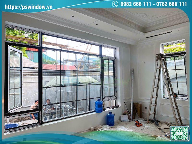 Pswindow thi công cửa Maxpro chính hãng giá thành hợp lý
