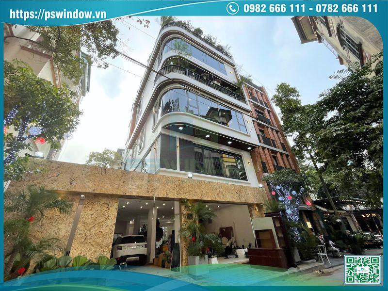 Pswindow thi công cửa Xingfa cho nhà phố