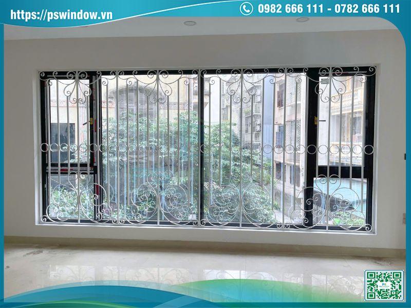 Pswindow thi công cửa Xingfa xám đá chất lượng, giá tốt