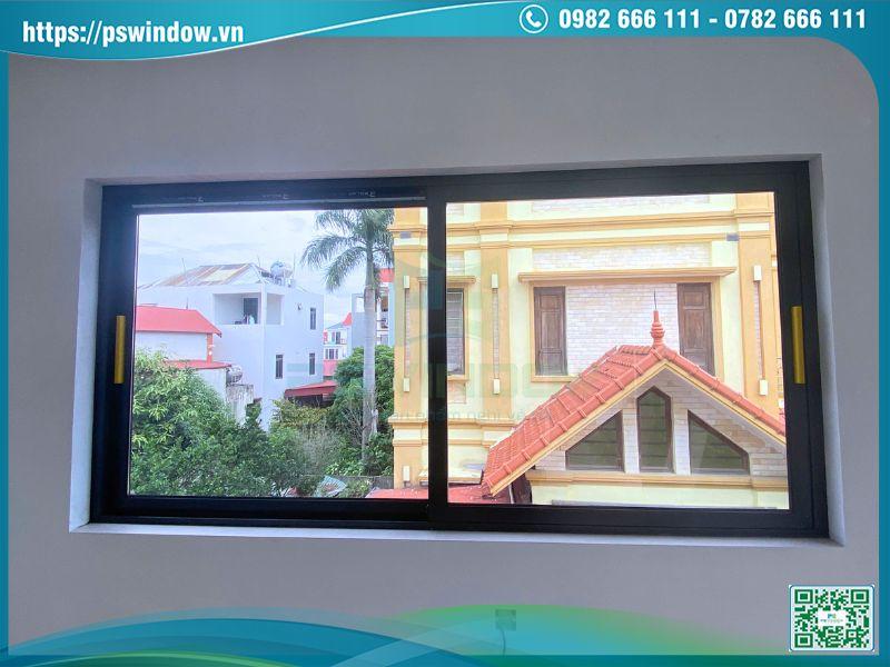 Thiết kế cửa sổ Rolan 2 cánh lùa hiện đại, sang trọng