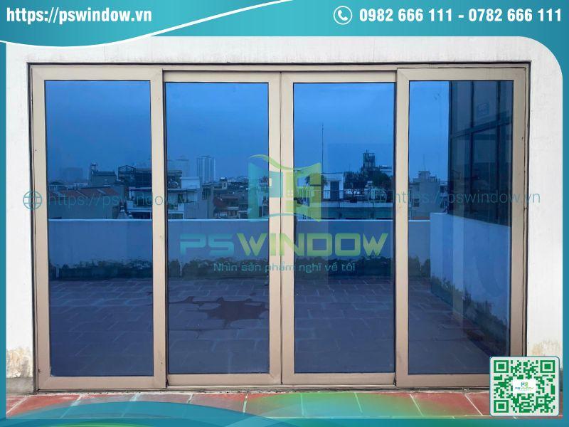 Bộ cửa nhôm Maxpro kính Solar cản nhiệt cao cấp Bộ cửa nhôm Maxpro kính Solar cản nhiệt cao cấp