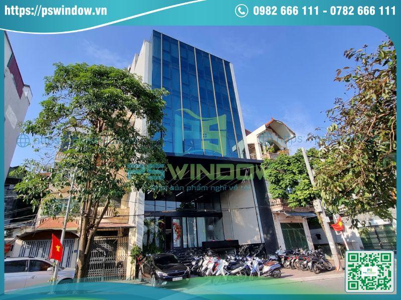 Công trình mặt dựng kính phản quang, cửa nhôm kính cao cấp cách nhiệt Công trình mặt dựng kính phản quang, cửa nhôm kính cao cấp cách nhiệt