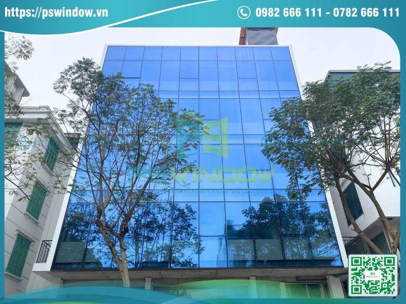 Công trình tường kính khung nhôm Maxpro Pswindow thi công tại Lạc Long Quân Công trình tường kính khung nhôm Maxpro Pswindow thi công tại Lạc Long Quân