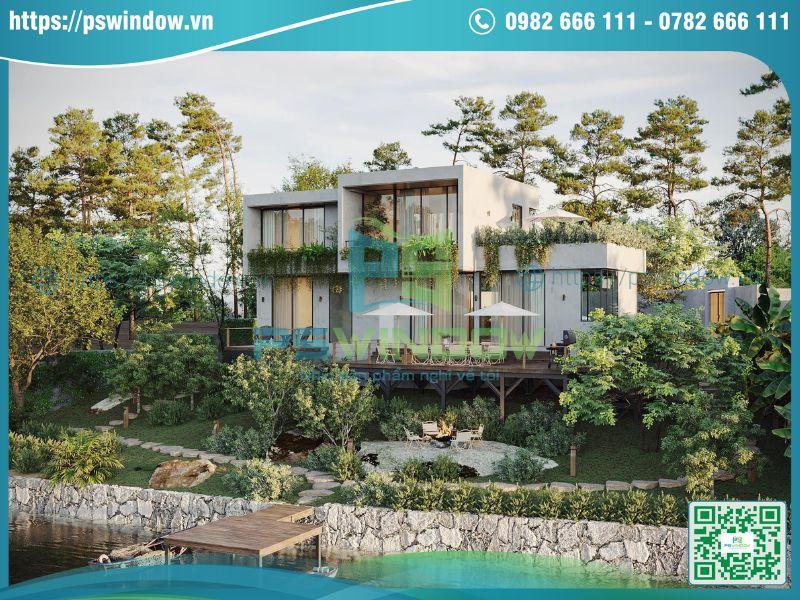 Công trình xanh sử dụng nhôm cao cấp, kính tiết kiệm năng lượng Công trình xanh sử dụng nhôm cao cấp, kính tiết kiệm năng lượng