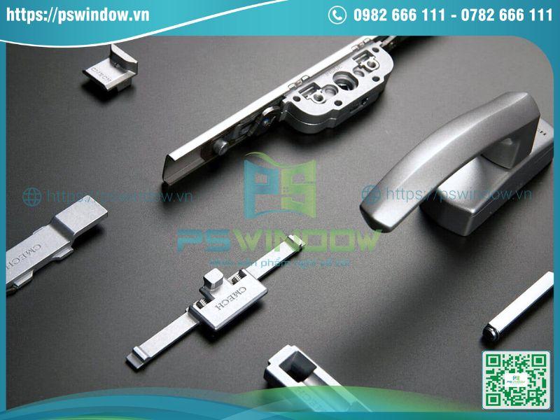 Cửa Aluprof sử dụng phụ kiện Cmech đồng bộ cao cấp Cửa Aluprof sử dụng phụ kiện Cmech đồng bộ cao cấp