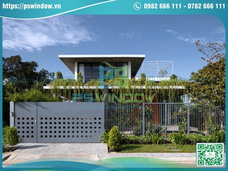 Cửa Hopo lắp đặt cho nhà ở hiện đại Cửa Hopo lắp đặt cho nhà ở hiện đại