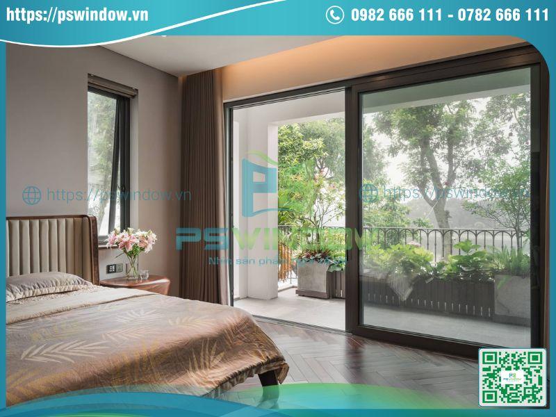 Cửa lùa Roto cánh lớn cho ban công rộng thoáng Cửa lùa Roto cánh lớn cho ban công rộng thoáng