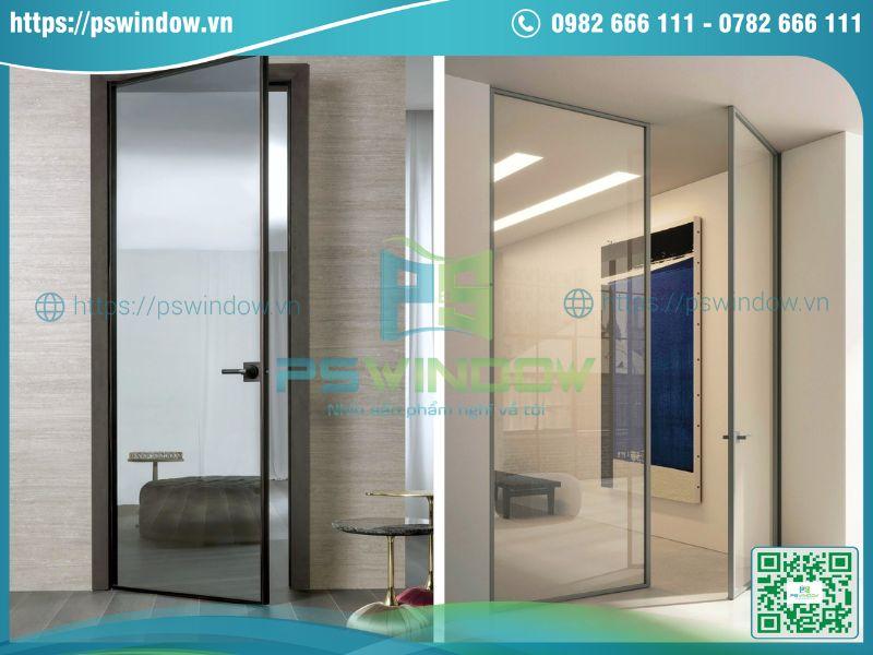 Cửa nhôm châu Âu Romadio kiểu mở quay sang trọng Cửa nhôm châu Âu Romadio kiểu mở quay sang trọng