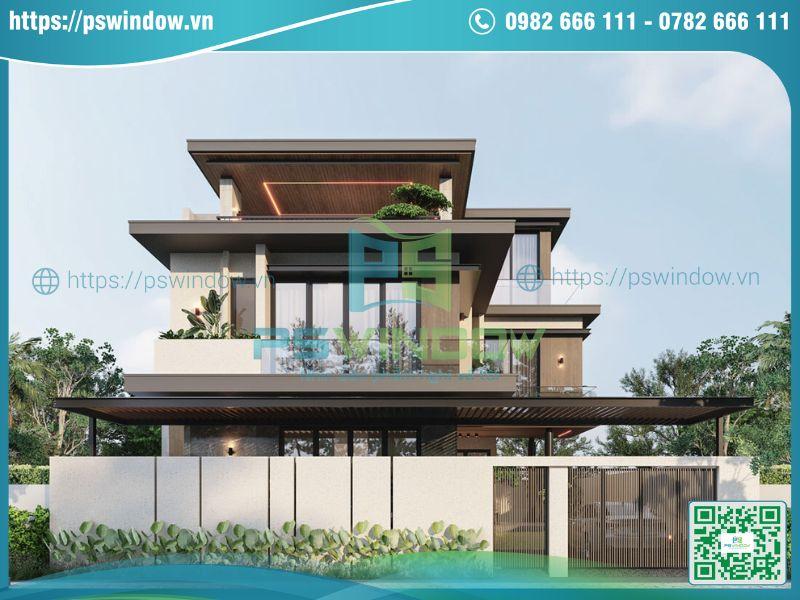 Cửa nhôm kính biệt thự sang trọng, tinh tế Cửa nhôm kính biệt thự sang trọng, tinh tế