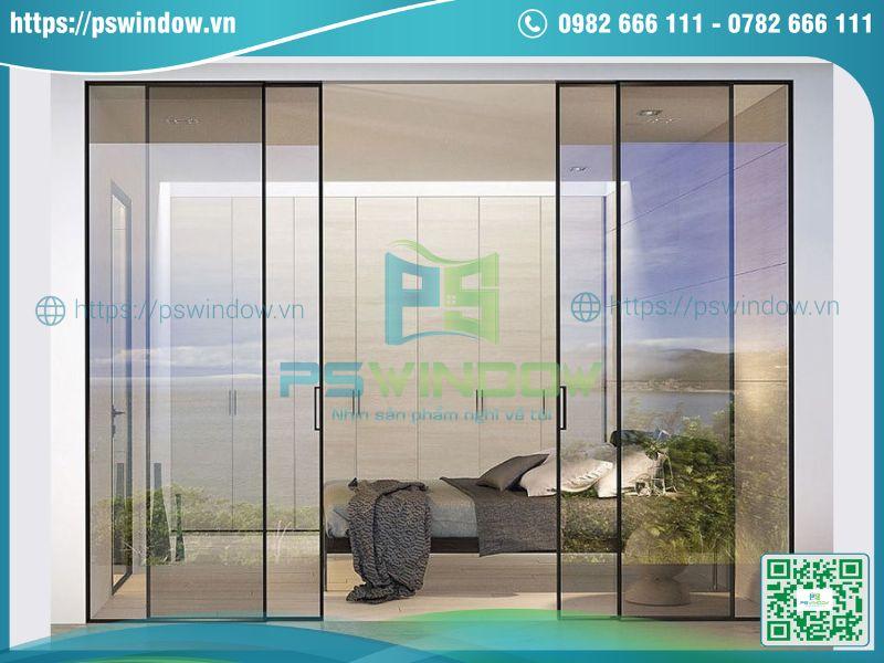 Cửa nhôm kính tự động lắp đặt cho nhà ở cao cấp Cửa nhôm kính tự động lắp đặt cho nhà ở cao cấp