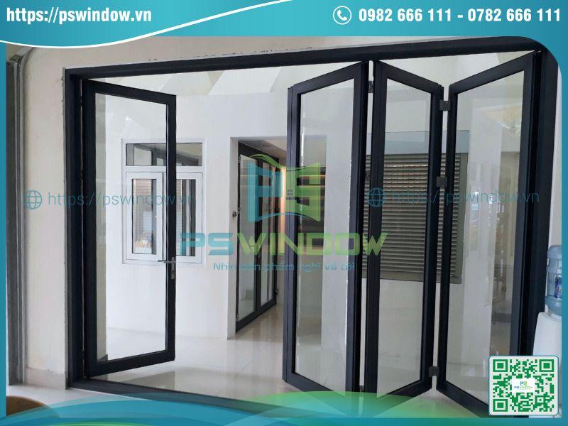 Cửa nhôm xếp gấp Xingfa nhập khẩu Cửa nhôm xếp gấp Xingfa nhập khẩu