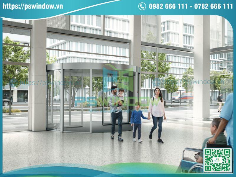 Cửa tự động cho không gian công cộng Cửa tự động cho không gian công cộng