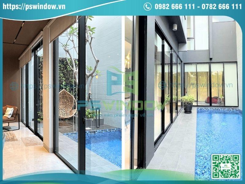 Giá cửa nhôm YKK phụ thuộc vào kích thước, thiết kế cửa Giá cửa nhôm YKK phụ thuộc vào kích thước, thiết kế cửa