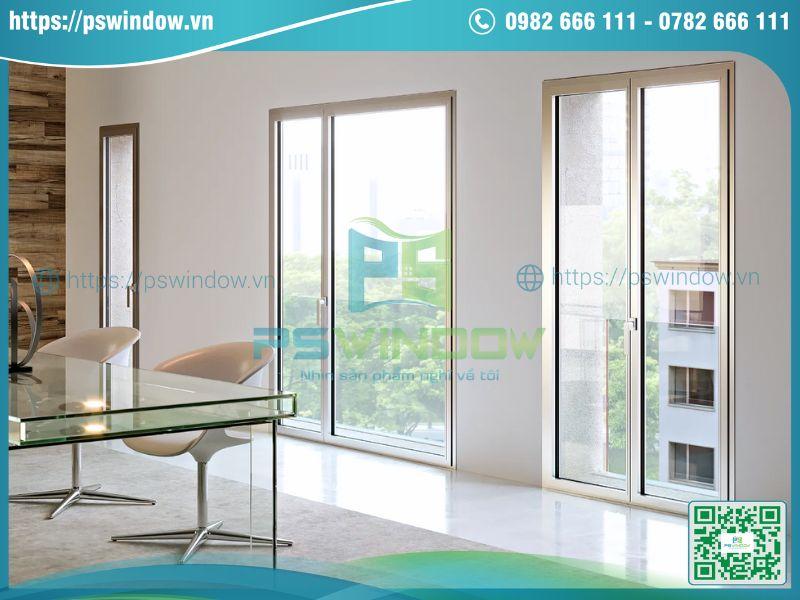 Hệ cửa nhôm Ponzio mở quay Hệ cửa nhôm Ponzio mở quay