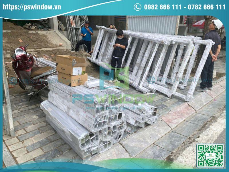 Khung nhôm Maxpro sử dụng trong thiết kế vách kính mặt tiền Khung nhôm Maxpro sử dụng trong thiết kế vách kính mặt tiền
