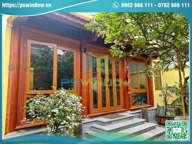 Kích thước thông thủy cửa đi 4 cánh bằng nhau đẹp Kích thước thông thủy cửa đi 4 cánh bằng nhau đẹp