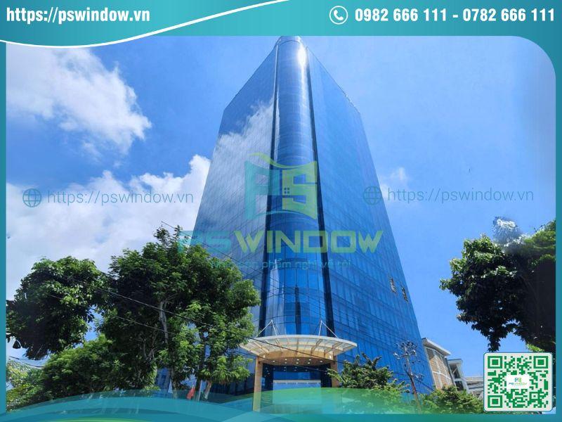 Kính cản nhiệt ứng dụng trong thiết kế mặt dựng cao tầng Kính cản nhiệt ứng dụng trong thiết kế mặt dựng cao tầng