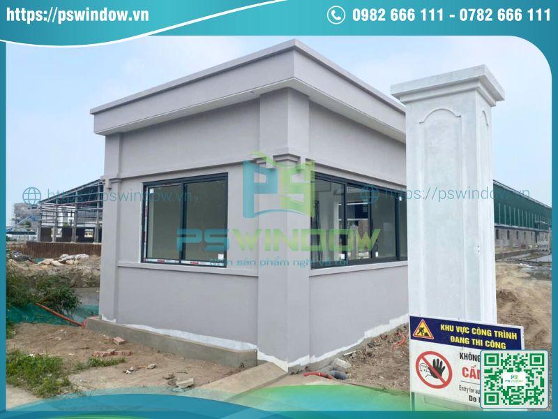Lắp cửa cho khu nhà bảo vệ gác cổng Lắp cửa cho khu nhà bảo vệ gác cổng