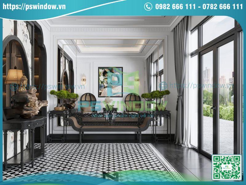 Lựa chọn thiết kế cửa phù hợp phong cách kiến trúc biệt thự Lựa chọn thiết kế cửa phù hợp phong cách kiến trúc biệt thự