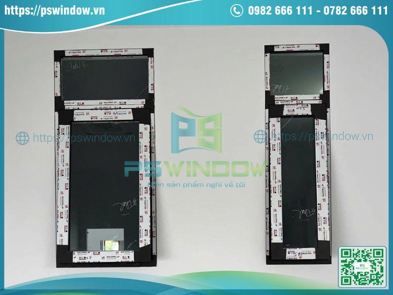 Mẫu cửa sổ mở hất 1 cánh Maxpro Mẫu cửa sổ mở hất 1 cánh Maxpro