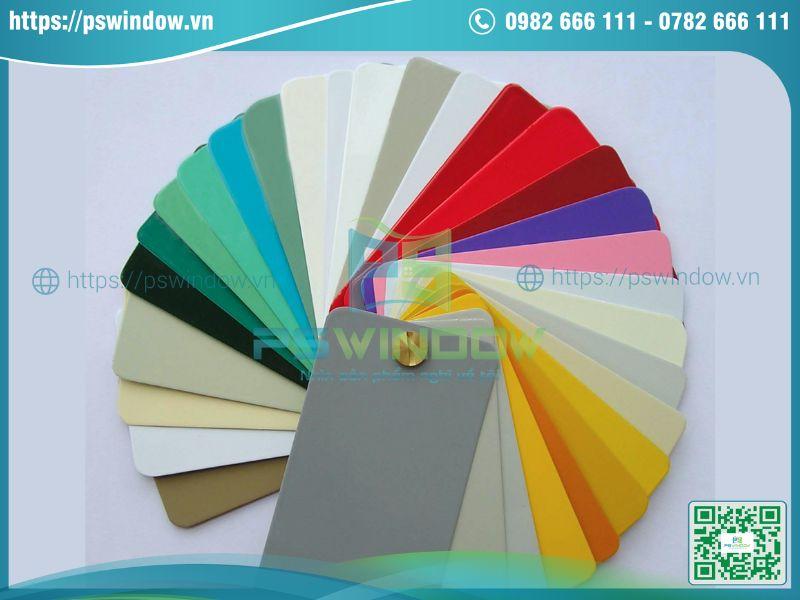 Màu sơn tĩnh điện rất đa dạng Màu sơn tĩnh điện rất đa dạng