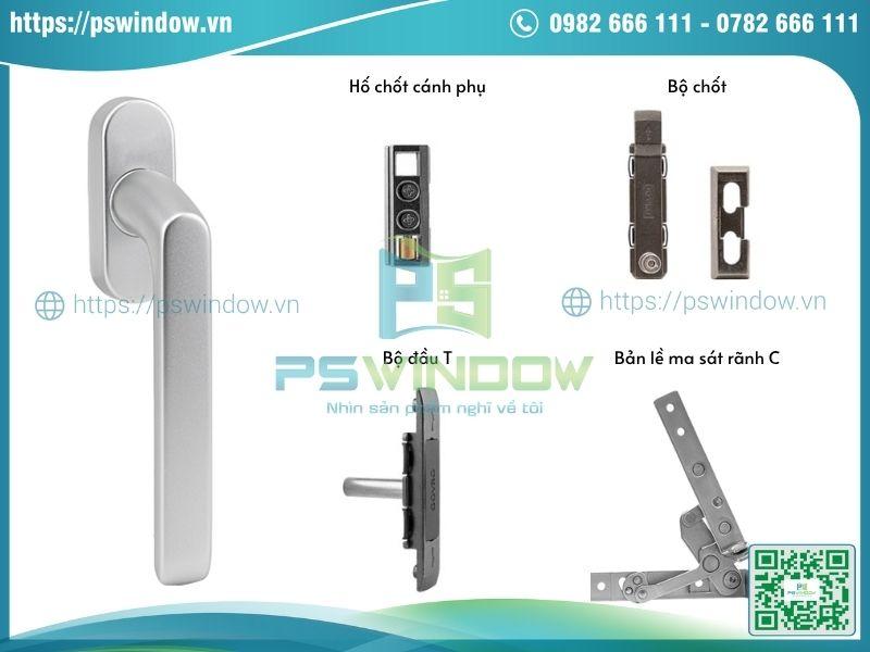 Phụ kiện cửa sổ mở quay kogen Phụ kiện cửa sổ mở quay kogen