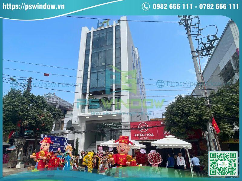 Pswindow thi công mặt dựng, cửa nhôm, vách kính cho công ty Bắc Nam Pswindow thi công mặt dựng, cửa nhôm, vách kính cho công ty Bắc Nam