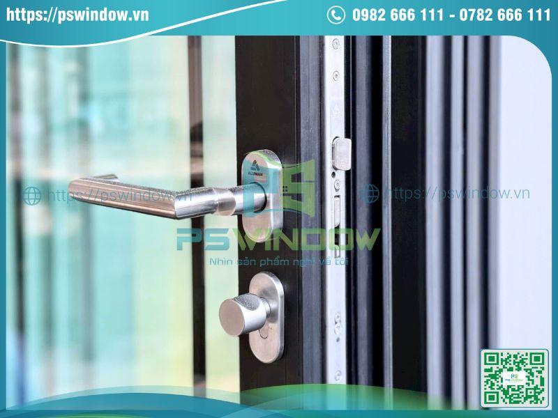 Tay nắm và chốt khóa Aluman đồng bộ Tay nắm và chốt khóa Aluman đồng bộ