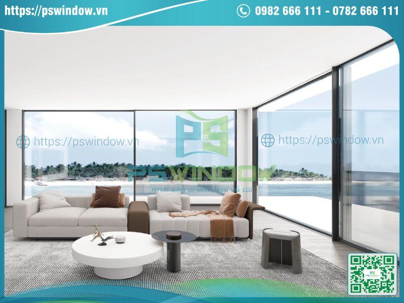 Thiết kế cửa kính khung nhôm thanh mảnh cho tầm nhìn panorama Thiết kế cửa kính khung nhôm thanh mảnh cho tầm nhìn panorama