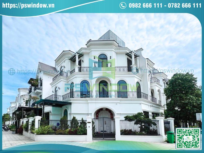Thiết kế cửa nhôm kính cho kiến trúc tân cổ điển Thiết kế cửa nhôm kính cho kiến trúc tân cổ điển