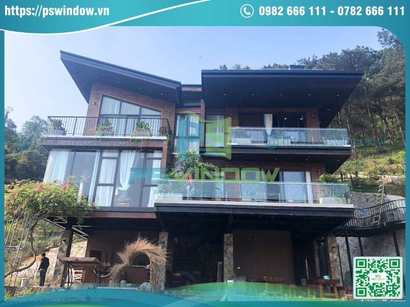 Thiết kế cửa nhôm kính cho resort nghỉ dưỡng Thiết kế cửa nhôm kính cho resort nghỉ dưỡng