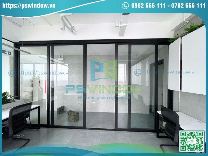Vách ngăn cửa lùa linh hoạt Pswindow Vách ngăn cửa lùa linh hoạt Pswindow