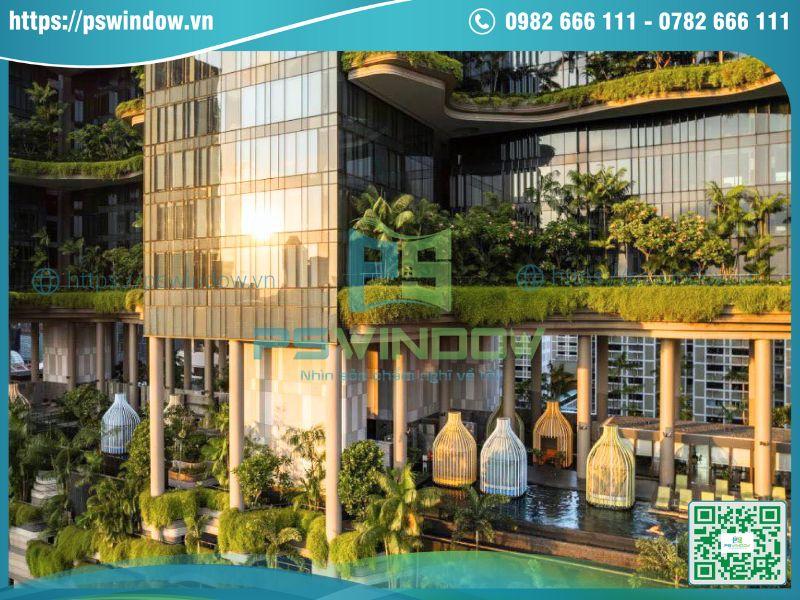 Vật liệu nhôm kính bền bỉ trước thời tiết khắc nghiệt Vật liệu nhôm kính bền bỉ trước thời tiết khắc nghiệt