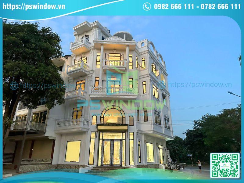 Công trình biệt thự tại Mê Linh lắp đặt cửa Xingfa Pswindow Công trình biệt thự tại Mê Linh lắp đặt cửa Xingfa Pswindow