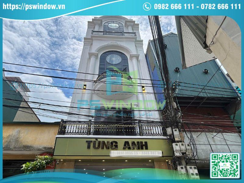 Công trình cửa Xingfa màu xám đá Pswindow thi công tại Thường Tín Công trình cửa Xingfa màu xám đá Pswindow thi công tại Thường Tín