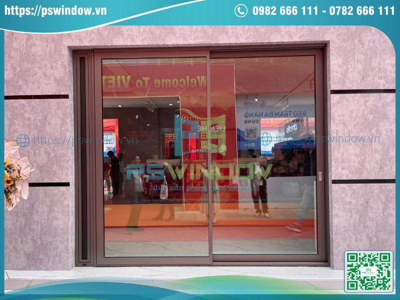Cửa lùa Panorama 2 cánh cao cấp Cửa lùa Panorama 2 cánh cao cấp