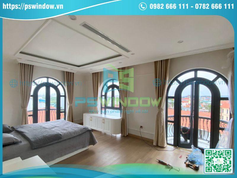 Cửa nhôm cao cấp bền bỉ, thiết kế chắc chắn chống bão gió Cửa nhôm cao cấp bền bỉ, thiết kế chắc chắn chống bão gió