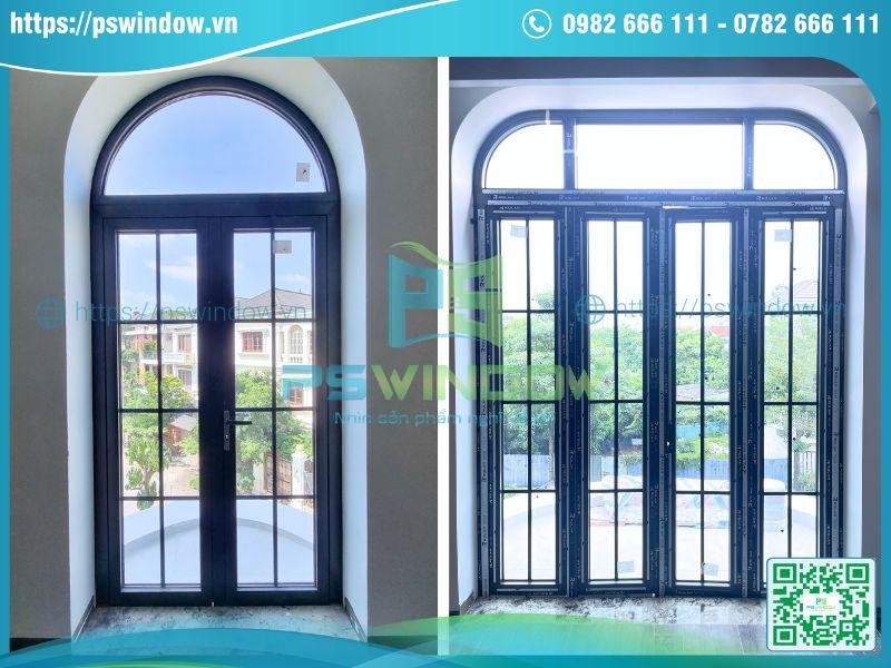 Cửa nhôm kính chia ô Cửa nhôm kính chia ô