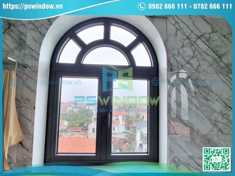 Cửa nhôm uốn vòm Rolan cao cấp Cửa nhôm uốn vòm Rolan cao cấp