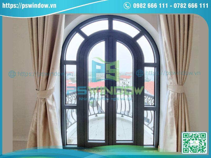 Cửa nhôm uốn vòm Cửa nhôm uốn vòm