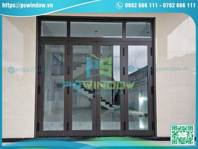 Cửa nhôm Xingfa 4 cánh bền bỉ, vững chãi, chống chịu thời tiết Cửa nhôm Xingfa 4 cánh bền bỉ, vững chãi, chống chịu thời tiết