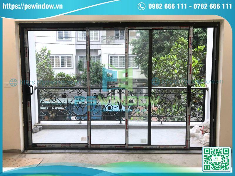 Cửa nhôm Xingfa 4 cánh Pswindow cung cấp lắp đặt Cửa nhôm Xingfa 4 cánh Pswindow cung cấp lắp đặt