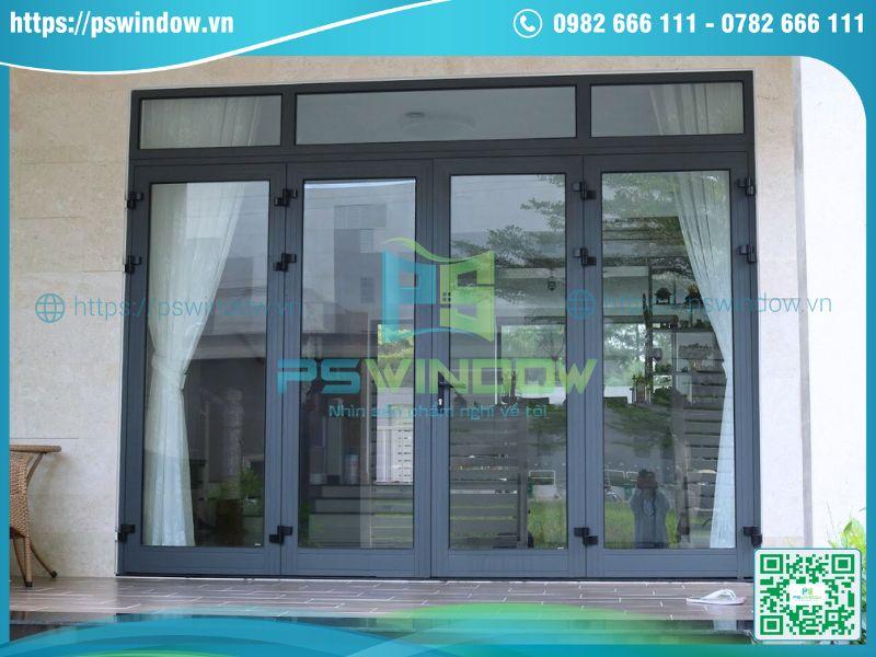 Cửa nhôm Xingfa hệ 55 mở quay Cửa nhôm Xingfa hệ 55 mở quay