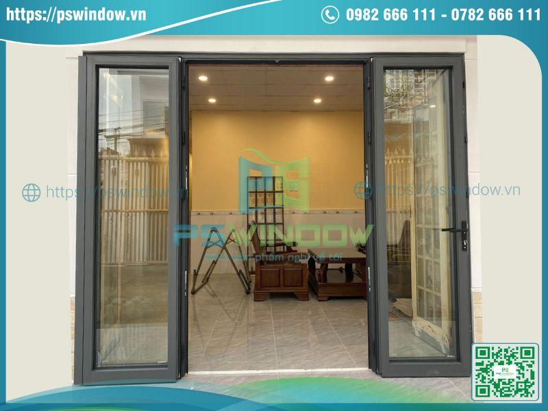 Cửa nhôm Xingfa không gân sử dụng phụ kiện đồng bộ cao cấp Cửa nhôm Xingfa không gân sử dụng phụ kiện đồng bộ cao cấp