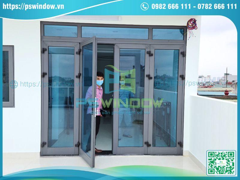 Cửa nhôm Xingfa màu xám ghi bền đẹp vượt trội Cửa nhôm Xingfa màu xám ghi bền đẹp vượt trội