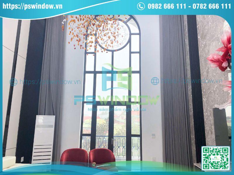 Cửa nhôm Xingfa xám đá sang trọng, hiện đại Cửa nhôm Xingfa xám đá sang trọng, hiện đại