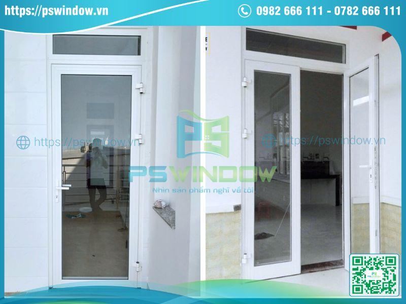 Cửa phòng ngủ nhôm Xingfa 1 cánh và 2 cánh kích thước tiêu chuẩn Cửa phòng ngủ nhôm Xingfa 1 cánh và 2 cánh kích thước tiêu chuẩn