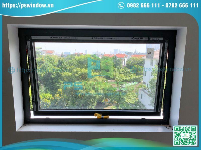 Cửa sổ mở hất nhôm Rolan cao cấp Cửa sổ mở hất nhôm Rolan cao cấp